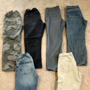 Lot of boys pants